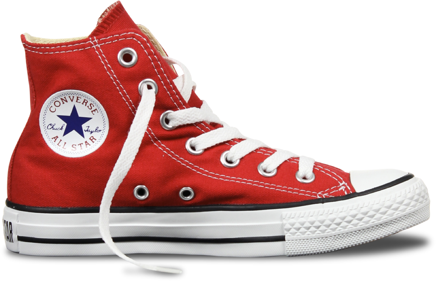 Red vintage Converse sneaker
