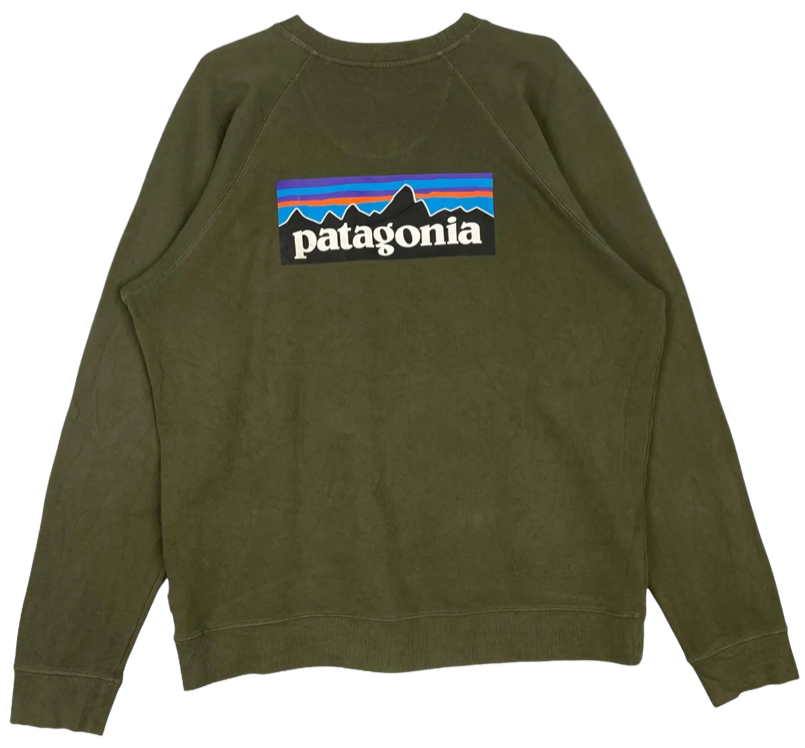 Vintage green Patagonia sweatshirt